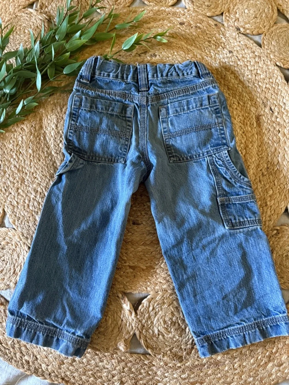 Vintage Old Navy 2T 100% cotton Carpenter Baggy jeans.